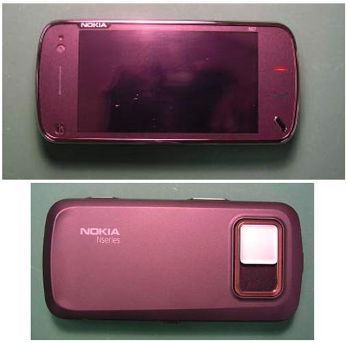 фиолетовый Nokia N97