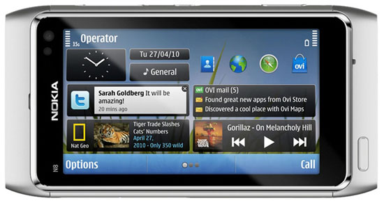 �������� Nokia E8 �� Symbian^3
